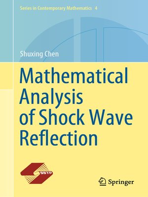 cover image of Mathematical Analysis of Shock Wave Reflection